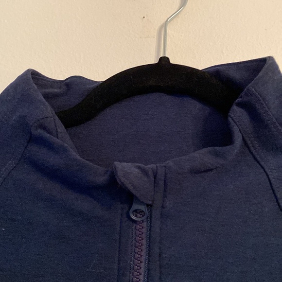 Yogalicious Zip Front Navy Blue Jacket Size XXL - Picture 2 of 7